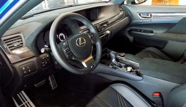 lexus gs f interior