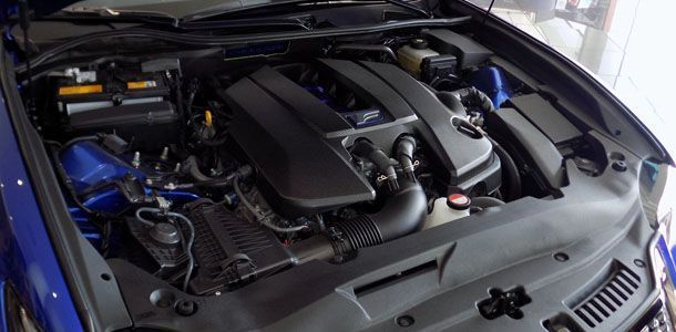 lexus gs f motor