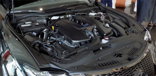 lexus rc f motor