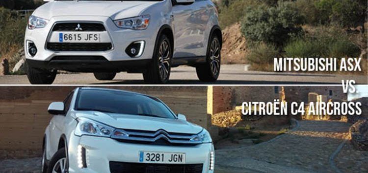 Comparativa Citroën C4 Aircross vs. Mitsubishi ASX: Primos hermanos