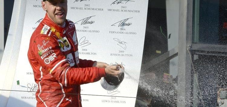 Sebastian Vettel: «¿La mejor victoria de Ferrari en 2017? ¡La próxima!»
