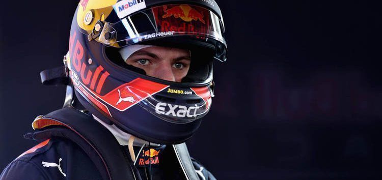 Max Verstappen muestra el diseño de su casco para la temporada 2018