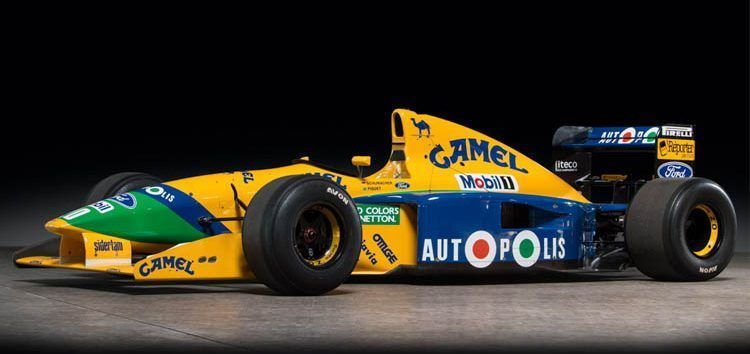 Sale a subasta el Benetton B191 con el que compitió Michael Schumacher en 1991