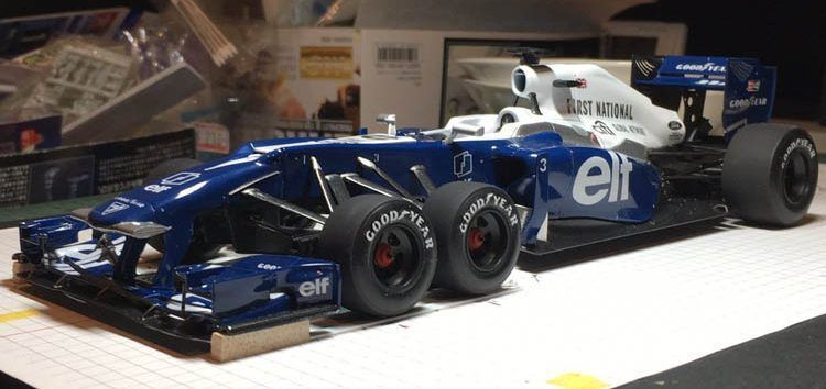 El Tyrrel P34 de seis ruedas, ¡en versión 2013!