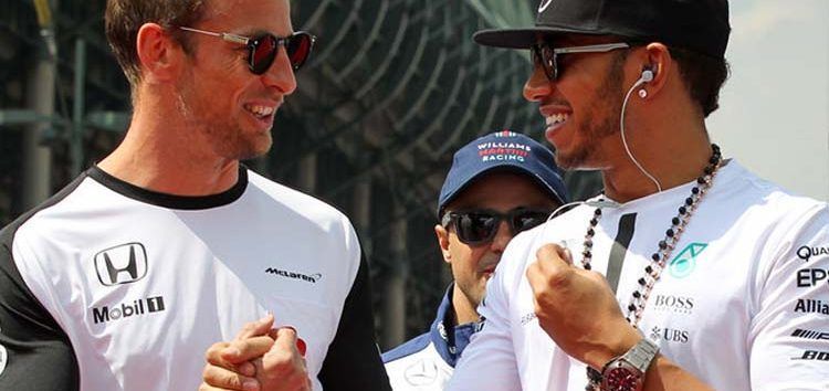 Jenson Button describe su relación con Lewis Hamilton en McLaren: «Era tensa»