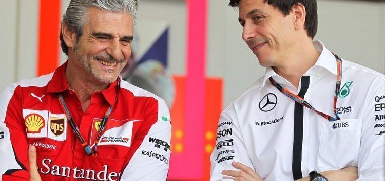 Maurizio Arrivabene: «No somos inferiores a Mercedes, nunca nos damos por vencidos»