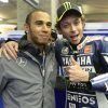 Hamilton y el intercambio que realizará con Rossi: "Estoy impaciente"