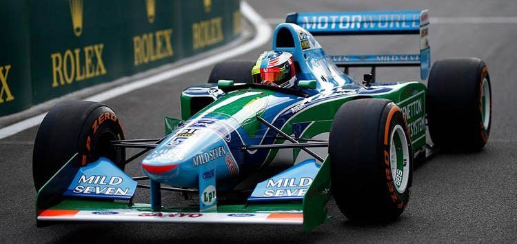 Mick Schumacher, tras probar el Benetton B194 de su padre: «Estoy asombrado con el coche»