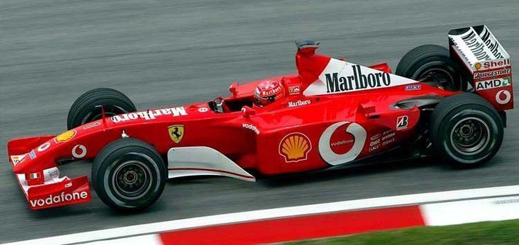 Sale a subasta el Ferrari F2001 con el que Michael Schumacher fue campeón del mundo