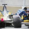 Al igual que Sainz, Alonso tampoco pudo subir al podio que consiguió en Brasil 2003