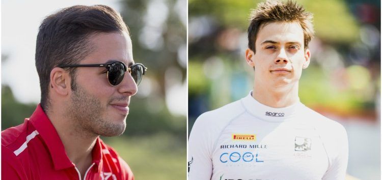 Antonio Fuoco y Louis Delétraz, pilotos de Charouz para la temporada 2018 de Fórmula 2