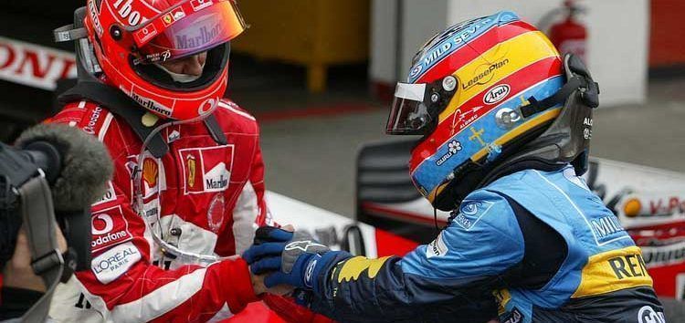 Alonso asegura que Schumacher es un rival más complicado que Vettel y Hamilton
