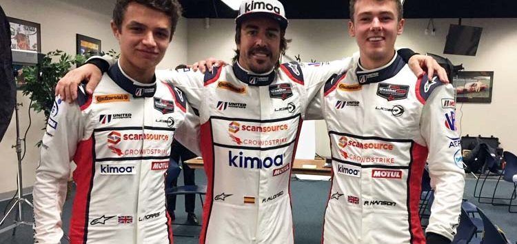 Lando Norris: «Alonso preparó las 24h de Daytona de una manera impresionante»