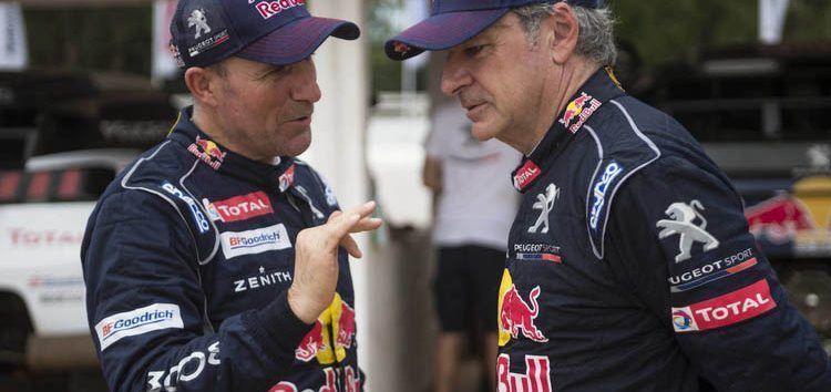 Stéphane Peterhansel: «No se si habrá órdenes de equipo a favor de Carlos Sainz»