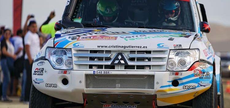 Cristina Gutiérrez, con problemas en el turbo: «Ha sido una etapa complicadísima de dunas»