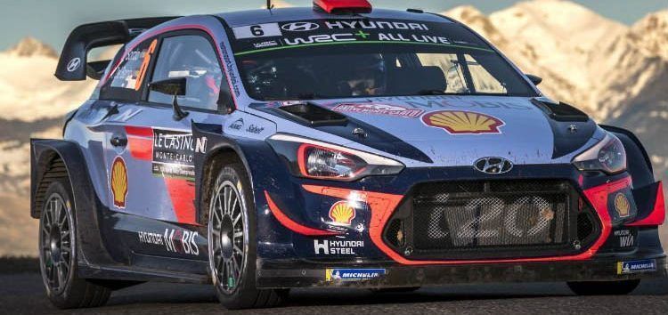 Rally de Montecarlo 2018: Dani Sordo, el único Hyundai con opciones de podio