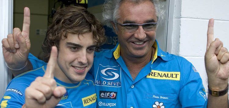 Briatore: «Elegí a Alonso para reemplazar a Button y la prensa británica se volvió loca»