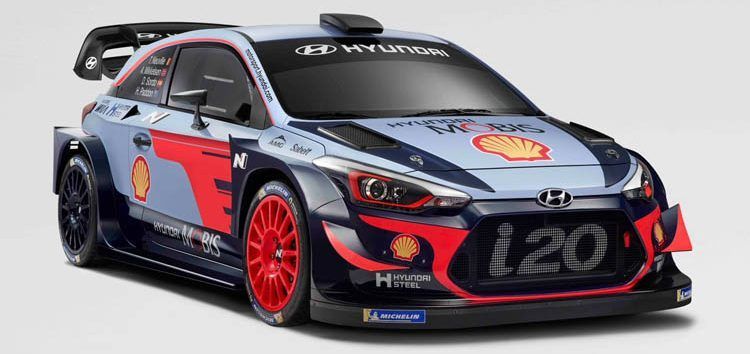 Hyundai desvela la decoración y novedades del nuevo i20 WRC Coupé