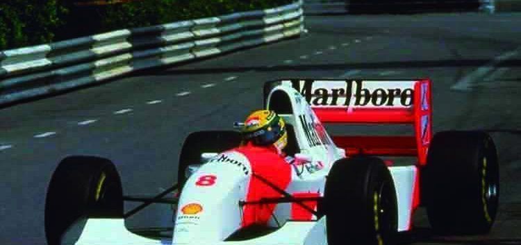El McLaren MP4/8A de Ayrton Senna sale a subasta