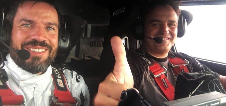 Oscar Fuertes, ante su primer Dakar: «Mientras más etapas hagamos, mejor nos irán las cosas»