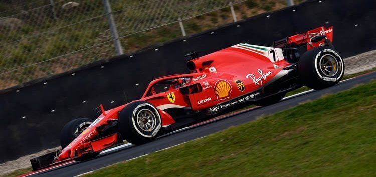 Räikkönen lidera la última sesión de test, con Alonso 2º y Sainz 3º