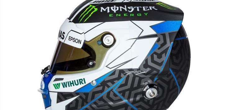 Valtteri Bottas presenta un diseño espectacular de casco para 2018