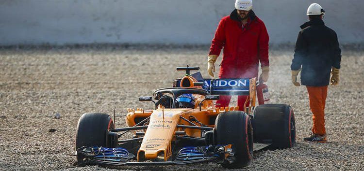 McLaren es el equipo que menos ha rodado tras los dos primeros días de test