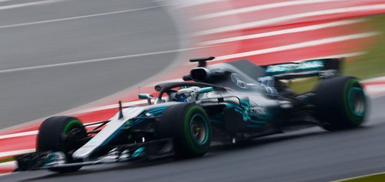 Valtteri Bottas lidera la cuarta mañana de test en Montmeló; Vandoorne, el que más rueda