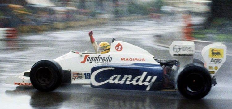 El monoplaza con el que Ayrton Senna logró su primer podio sale a subasta