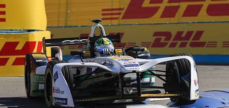Lucas Di Grassi se lleva la pole en una clasificación muy accidentada