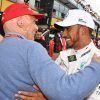 Hamilton, emocionado ante el fallecimiento de Lauda: "Gracias por ser una luz brillante en mi vida"