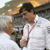 Wolff responde a Ecclestone tras sus críticas a Hamilton: "Sólo quiere aparecer en los periódicos"