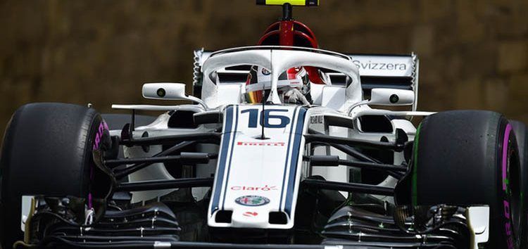 Un día de cal y arena en Sauber, viernes en el Gran Premio de Azerbaiyán 2018