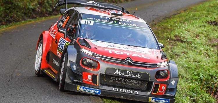 Rally de Córcega 2018: Kris Meeke lidera el shakedown y pone a Citroën al frente