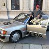 A subasta el Mercedes 190E con el que Niki Lauda se batió contra Ayrton Senna