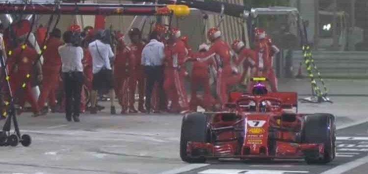 Kimi Räikkönen: «Mi trabajo es salir cuando el semáforo se pone verde»