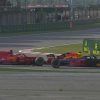 Verstappen, sobre su incidente con Vettel: "La parte de atrás se fue y le dí"
