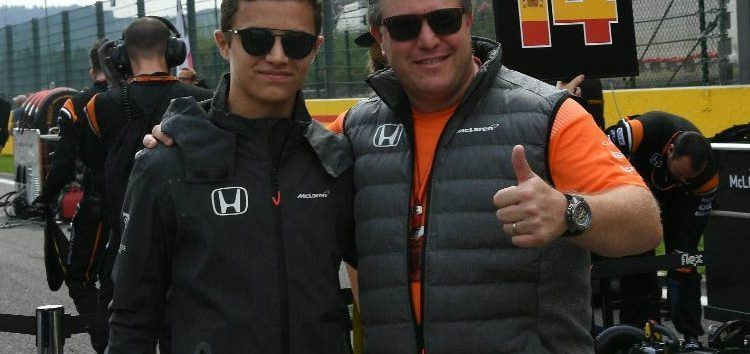 McLaren descarta sustituir a Stoffel Vandoorne por Lando Norris en Bélgica