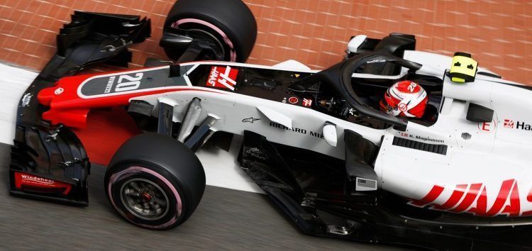 Comienzo descafeinado para el equipo Haas en la jornada del jueves en Montecarlo