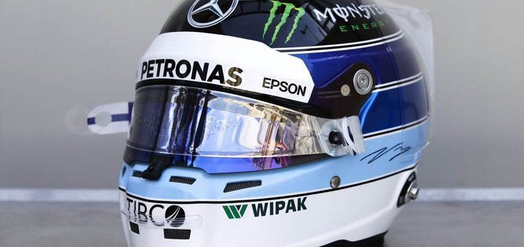 Valtteri Bottas estrena un casco en honor a Mika Häkkinen en Mónaco