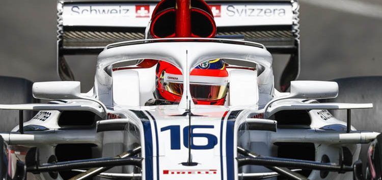 Charles Leclerc tiene un fuerte accidente tras sufrir un fallo en los frenos