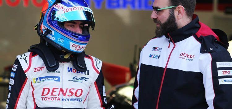 Fernando Alonso: «El progreso por mi parte ha sido enorme a bordo del Toyota»