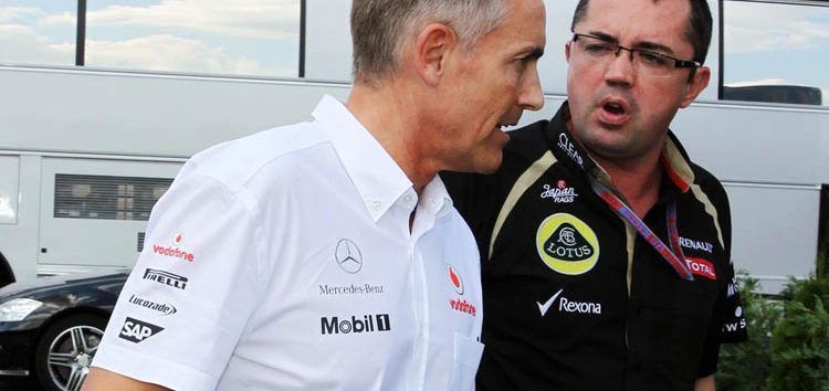 McLaren descarta a Martin Whitmarsh como sustituto de Éric Boullier