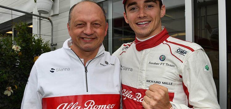 Charles Leclerc: «Es de locos como está creciendo Sauber, estamos haciendo un trabajo increíble»