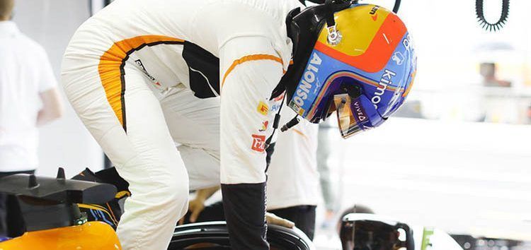 Fernando Alonso: «Saldremos atrás por penalización de motor, intentaremos optimizar la estrategia»