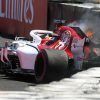 Marcus Ericsson habla de su accidente en Libres 1: "Fue algo muy extraño, el viente fue el culpable"