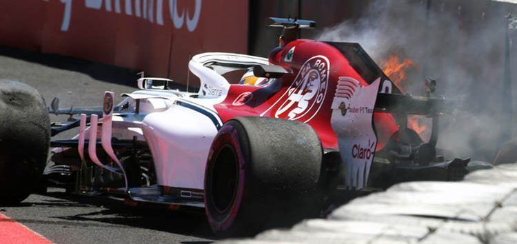 Marcus Ericsson habla de su accidente en Libres 1: «Fue algo muy extraño, el viente fue el culpable»