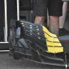 Renault presenta su nuevo y revolucionario alerón delantero en Hockenheim