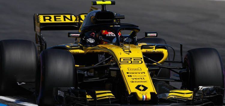 Sainz: «Contento de terminar a una décima de Hülkenberg, pese a llevar el alerón antiguo»