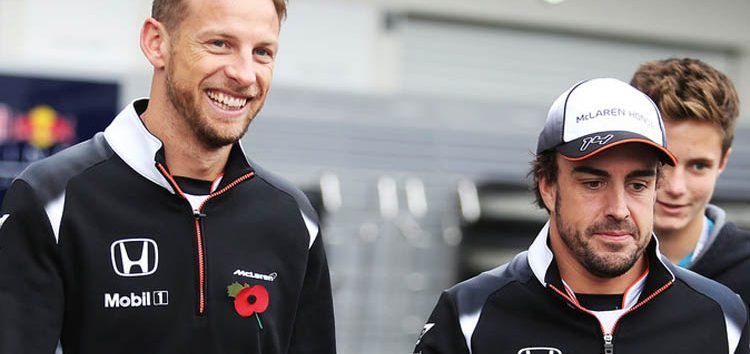 Jenson Button: «Es impresionante como Fernando Alonso está ganando a Stoffel Vandoorne este año»